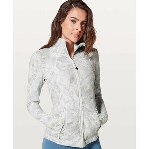 Lululemon Define Jacket Jasmine White Multi Size 6